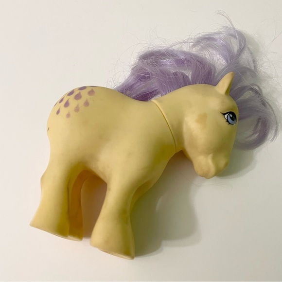 Vintage 1982 Hasbro My Little Pony G1 Lemon Drop MLP Doll Horse Figure - Picture 16 of 16